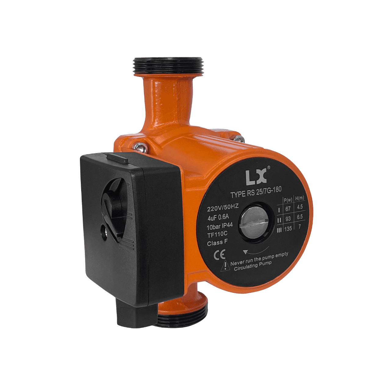 Насос циркуляційний Aquaviva LX GPD25-5S-180 (220 В, 3 м3/год), зі змінною швидкістю