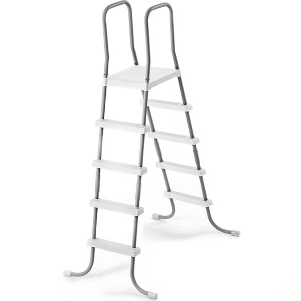 Драбина з платформою для басейну Bestway 58337 (132 см, 4 сходинки)