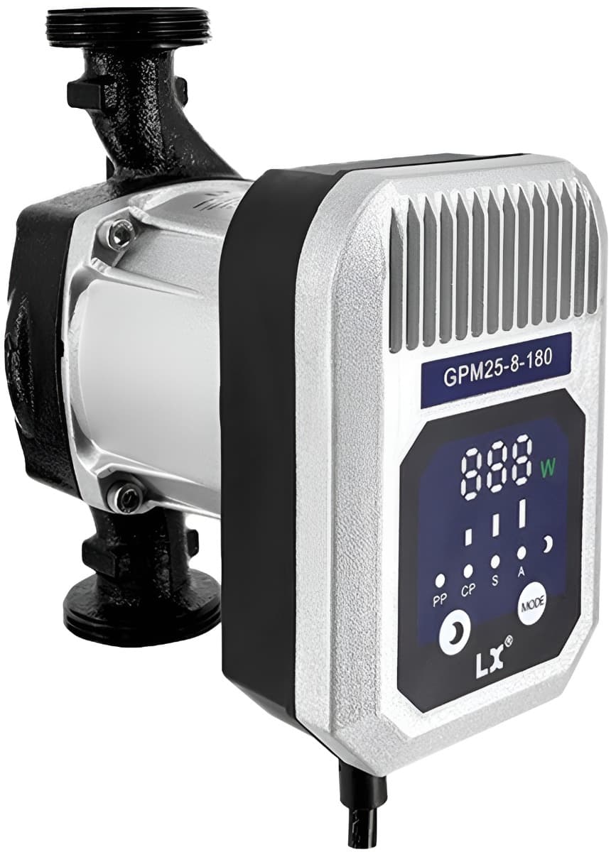 Енергозберігаючий циркуляційний насос Aquajoy GPM20-5-130, із частотним регулюванням та керуванням ШІМ