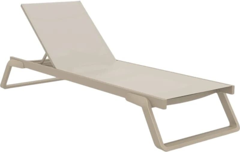 Шезлонг Aquajoy Tropic, сіро-коричневий