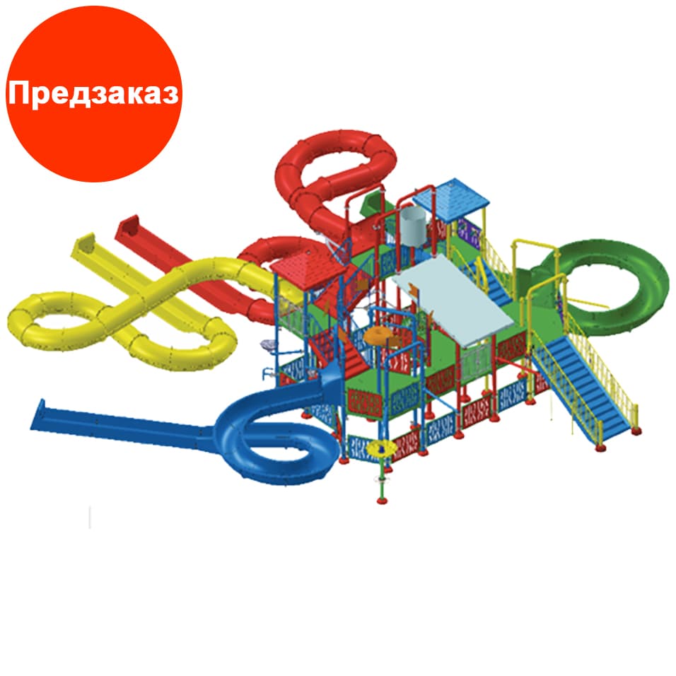 Комплекс водних горок Arihant WAPS 6А (25.0х24.0 м)