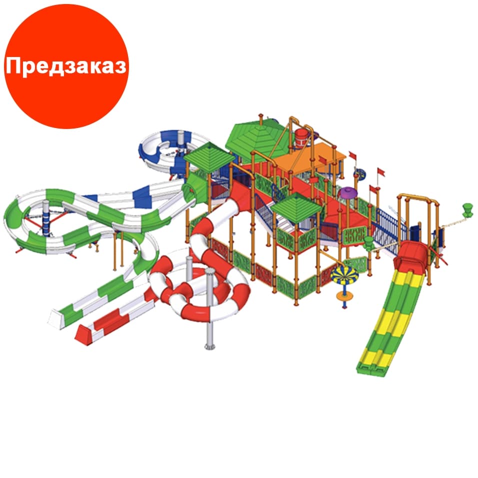 Комплекс водних горок Arihant WAPS 7A (27.0х24.0 м)