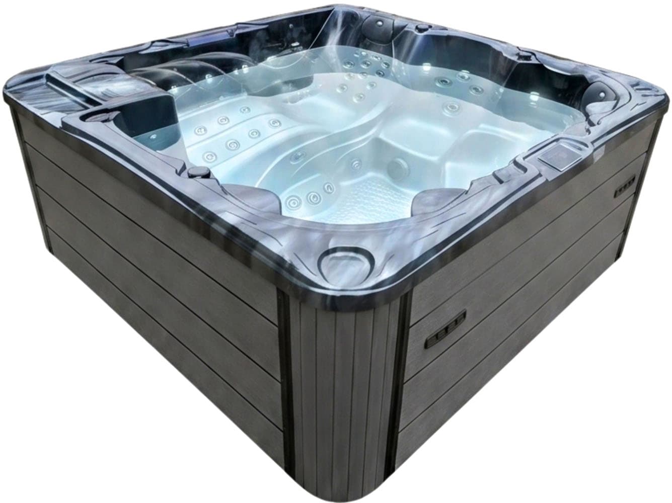 СПА-басейн Aquajoy Borneo (230х230х96 см), Темний опал