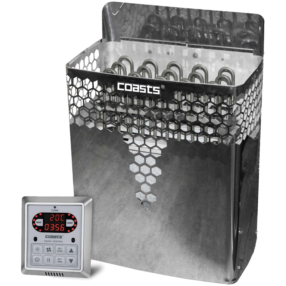 Електрокам'янка Coasts GB90 9 кВт з виносним пультом CON6 