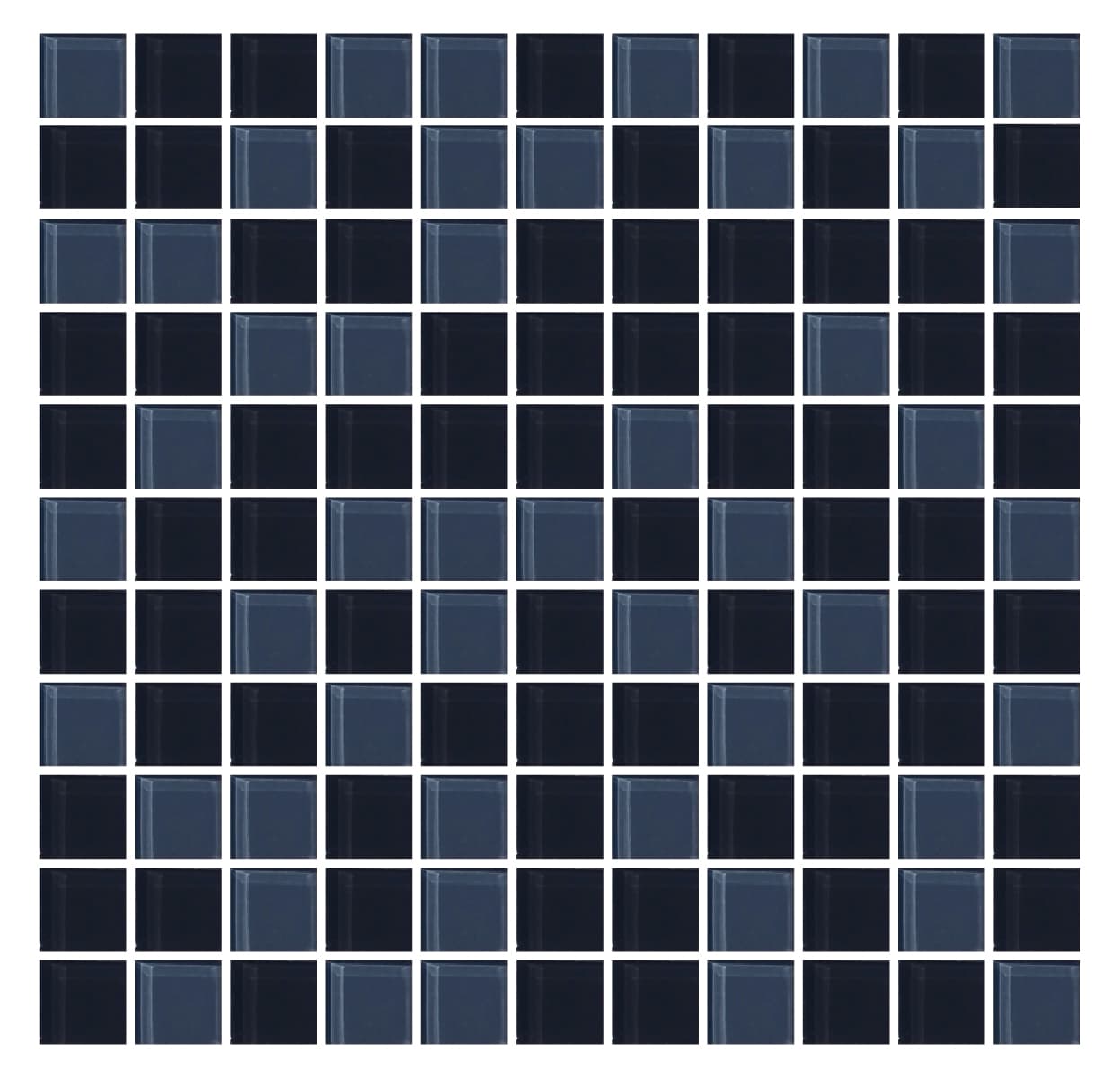 Мозаїка скляна Aquaviva Сristall Black/Gray